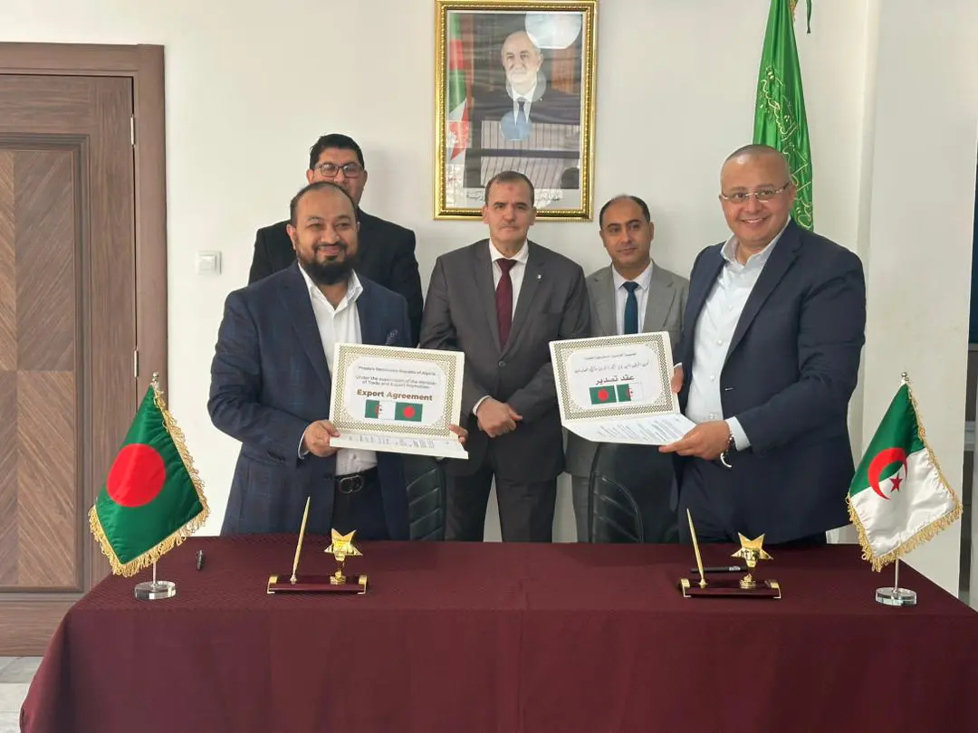 Exportations : ce produit algérien débarque au Bangladesh pour 1,2 million de dollars