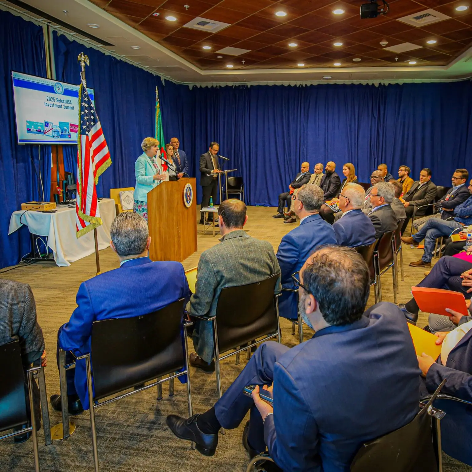 Des hommes d’affaires algériens participent au SelectUSA Investment Summit 2025