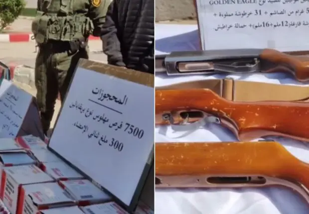 Les autorités font une saisie impressionnante de drogues et d’armes