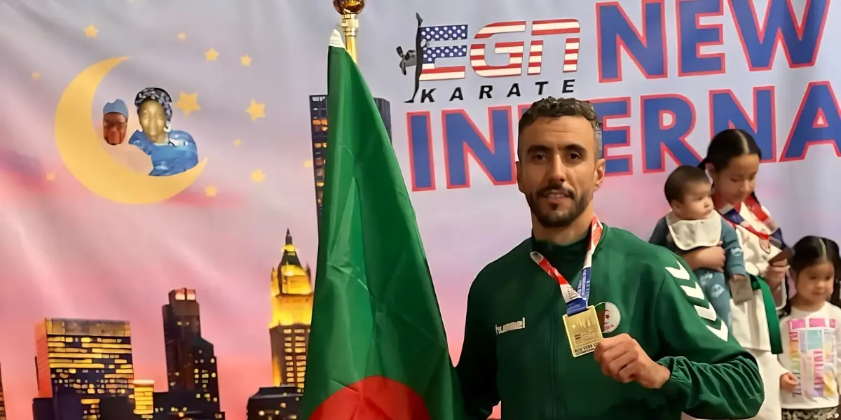 Karim Belghini, le karatéka algérien qui impressionne l’Amérique par son calme et sa maîtrise