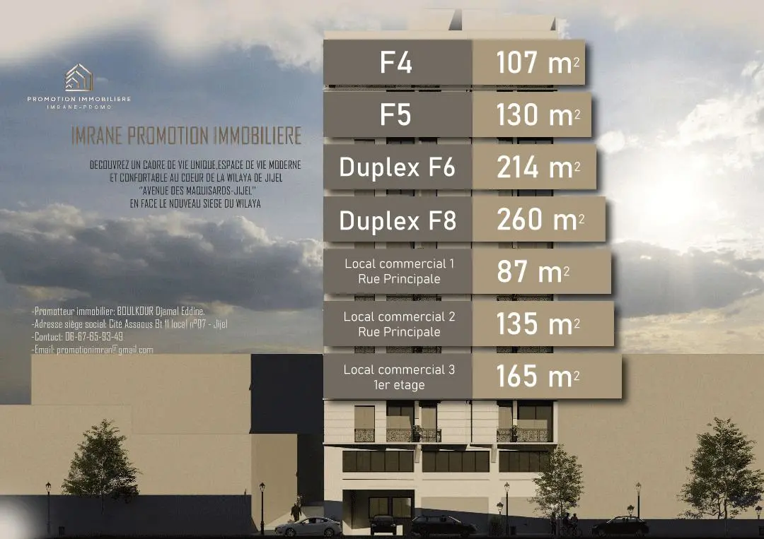 Appartements Imrane-Promo Jijel