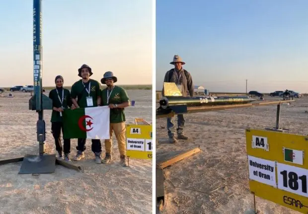 Un missile « made in Algeria » s’élève à plus de 3 300 mètres dans le ciel du Texas