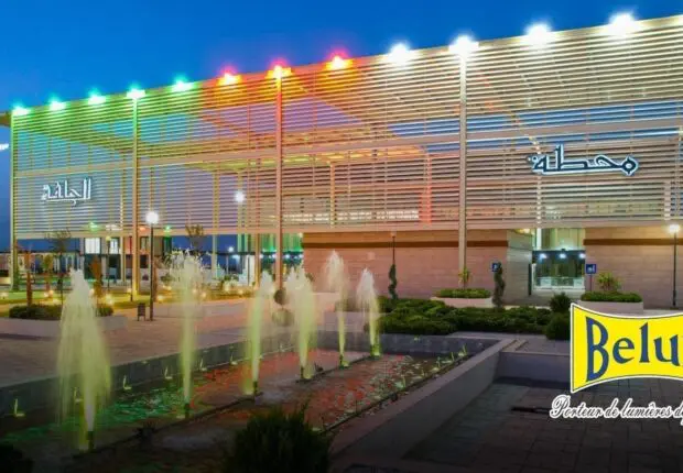 BELUX Eclairage : à Djelfa, la porte de l’Afrique, la lumière nous rassemble