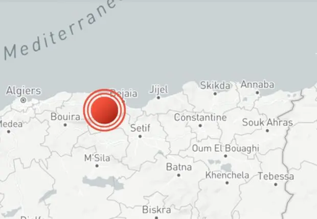 Séisme en Algérie : une secousse de magnitude 3.3 ressentie à Sétif
