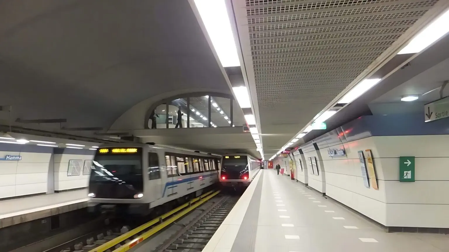 Panne technique au métro d’Alger : une station temporairement fermée