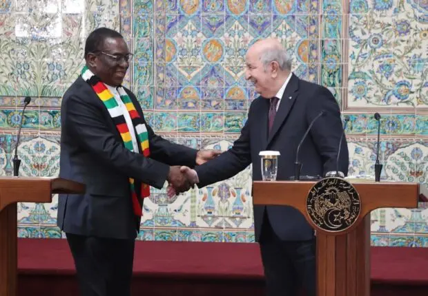 Visite d’État du président zimbabwéen : Alger renforce ses partenariats africains