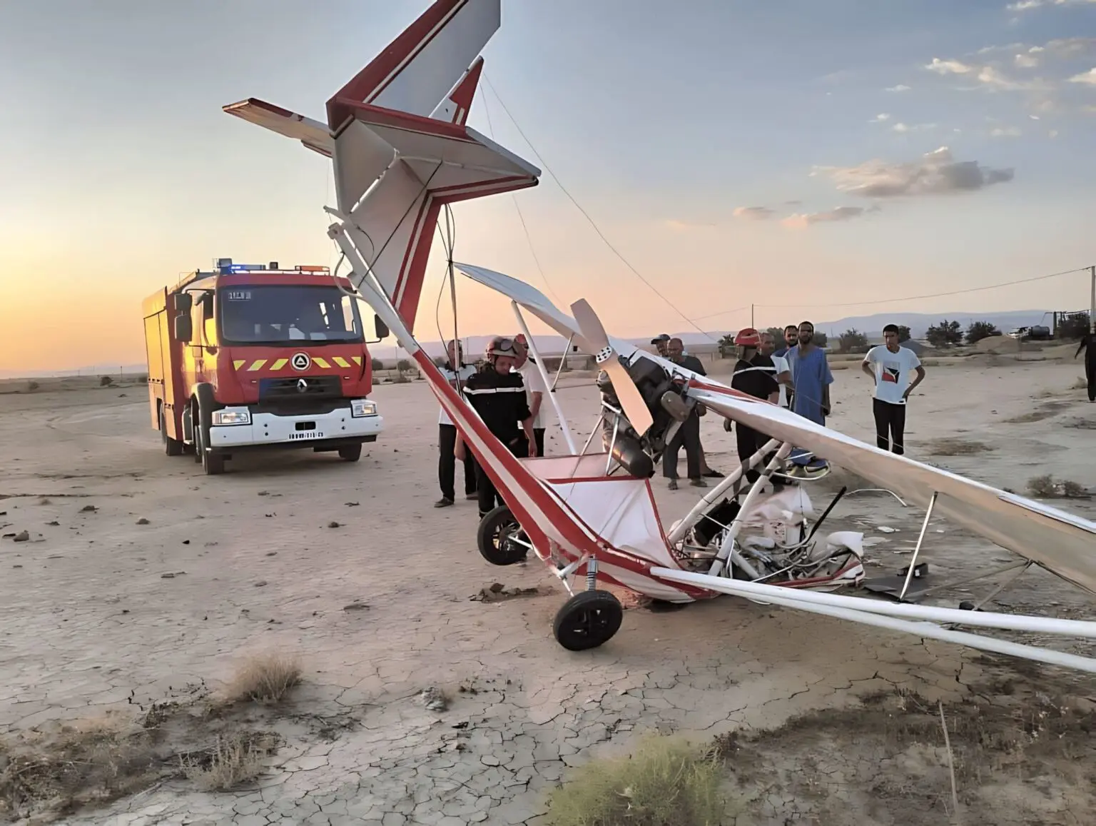 Accident aérien mortel à M’sila : un ingénieur périt en testant son avion artisanal [vidéo]