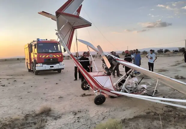 Accident aérien mortel à M&rsquo;sila : un ingénieur périt en testant son avion artisanal [vidéo]