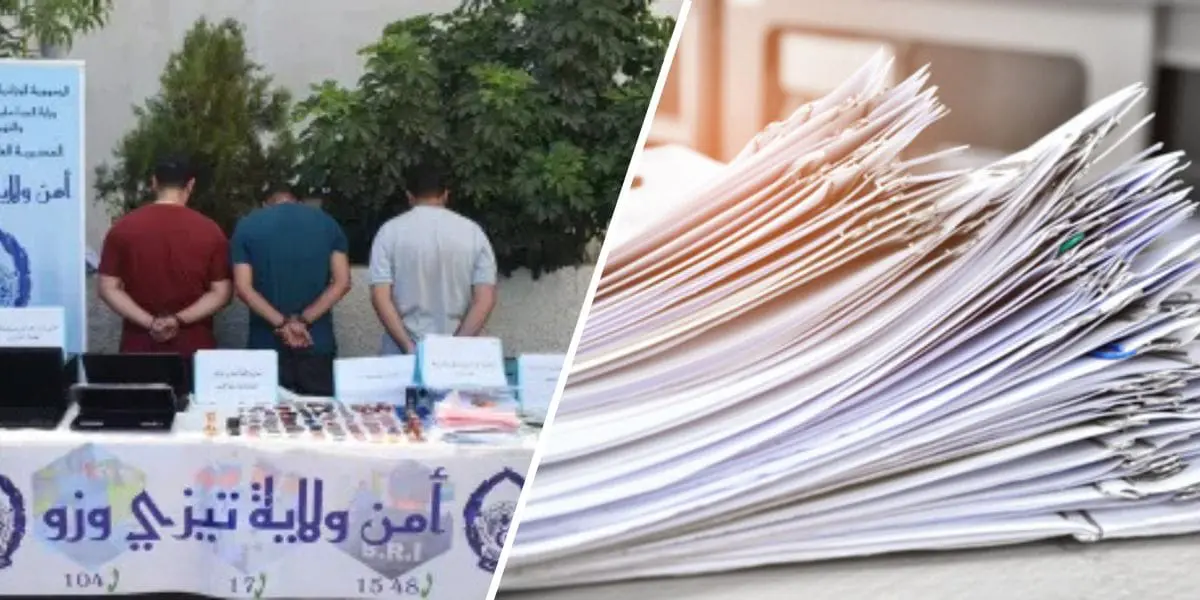 Documents falsifiés, cachets truqués : la police algerienne démantèle un atelier