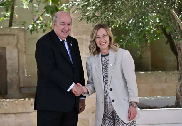 Tebboune en visite officielle en Italie