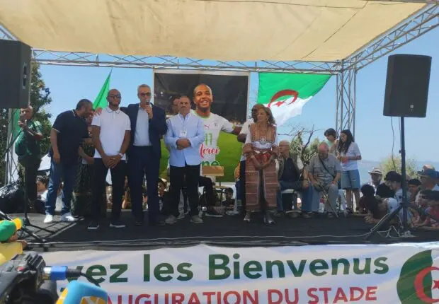 Tizi-Ouzou : Yacine Brahimi inaugure un stade à son nom