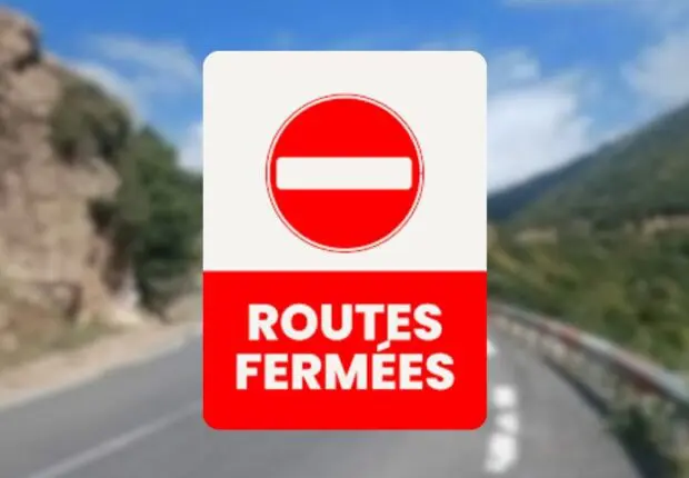 Fermeture temporaire d’un axe routier stratégique à Bouira jusqu’au 6 septembre