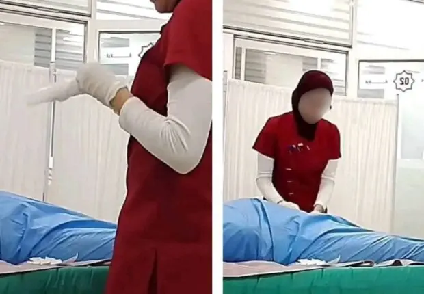 Une vidéo TikTok choque l&rsquo;Algérie : une infirmière filme la préparation d&rsquo;un défunt à l&rsquo;hôpital
