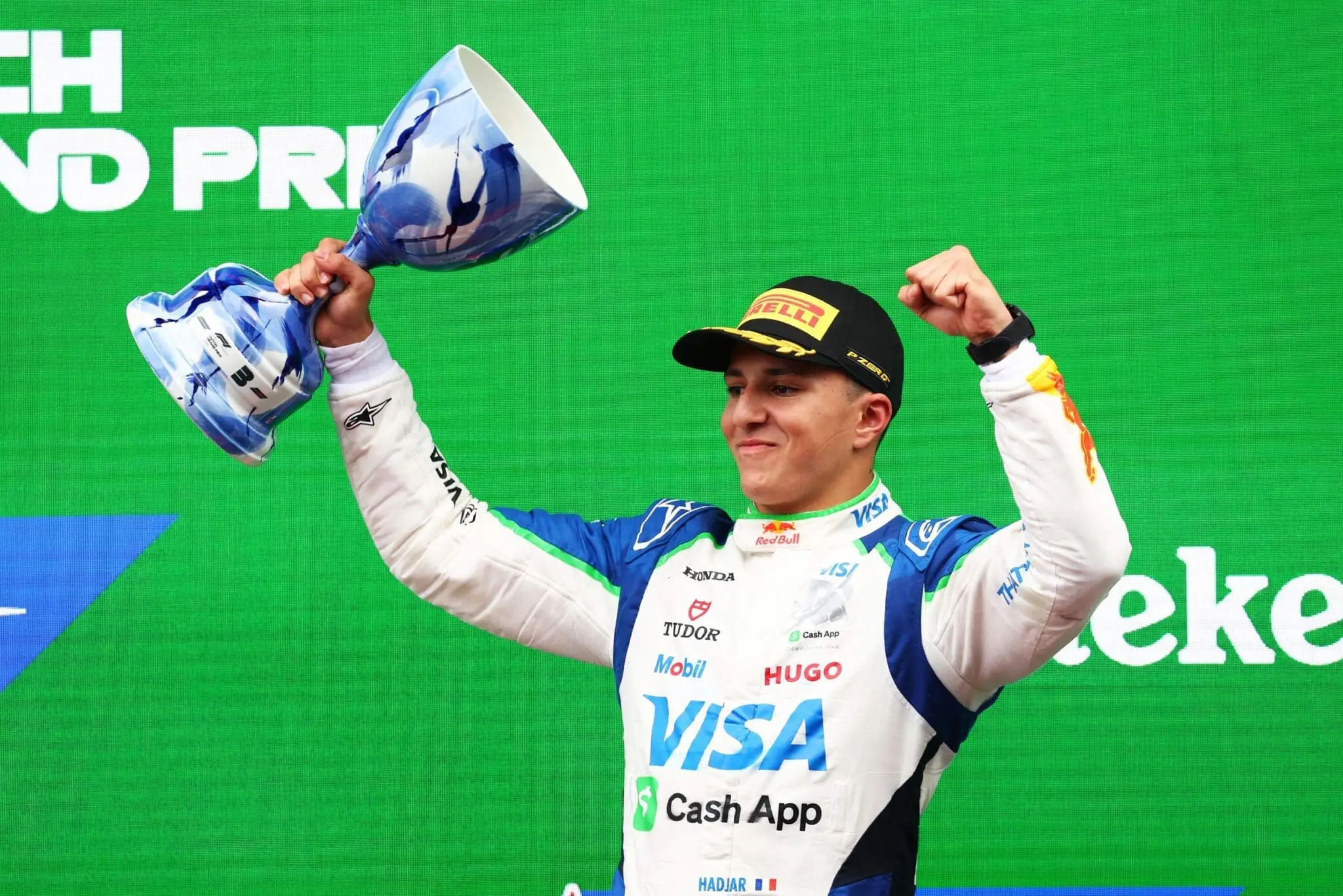 Formule 1 : L’exploit du franco-algérien Isack Hadjar sur le podium de Zandvoort