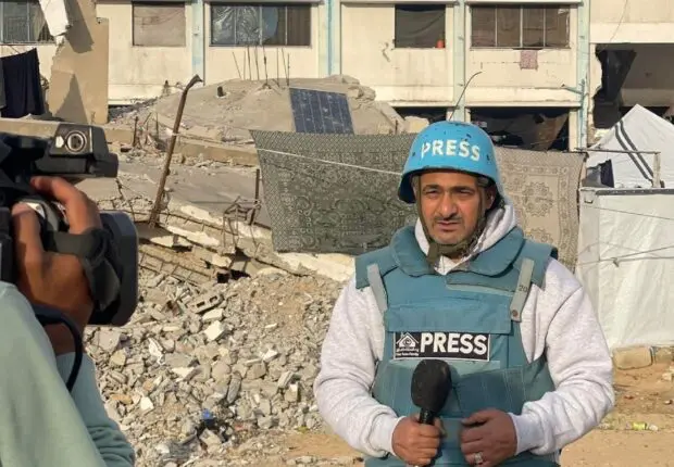 Le Bureau du correspondant de la Télévision algérienne à Gaza touché par un bombardement israélien