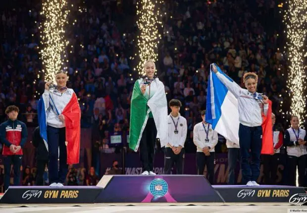 Coupe du monde de Gymnastique Paris 2025 : Kaylia Nemour s’offre la médaille d’or