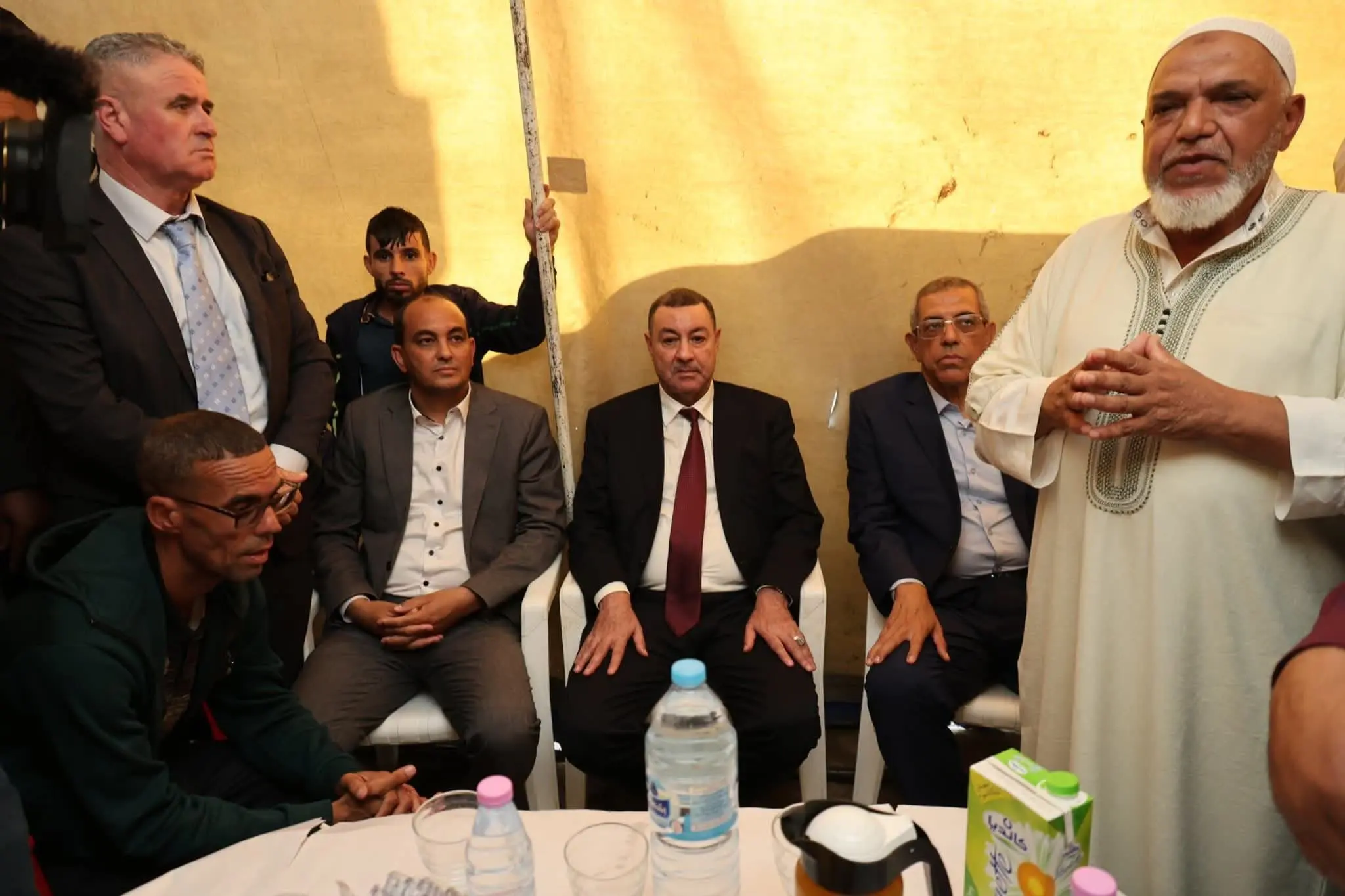 Inondations à Sidi Aïssa : Sayoud transmet les condoléances de Tebboune aux familles des victimes