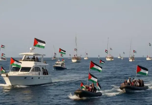 Des Algériens rejoignent la flottille de la Résilience à Tunis pour briser le blocus de Gaza