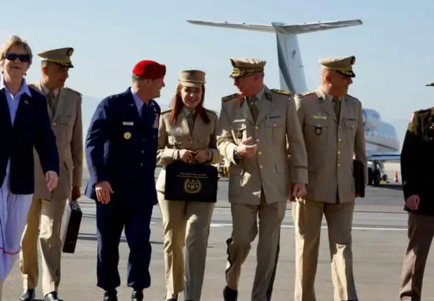 Le Commandant des Opérations Spéciales des Forces américaines en Afrique en visite en Algérie