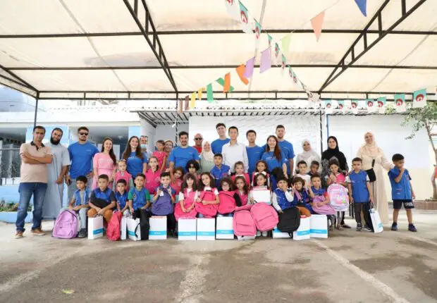 CSCEC Algérie partage la joie de la rentrée avec les nouveaux écoliers de Staoueli