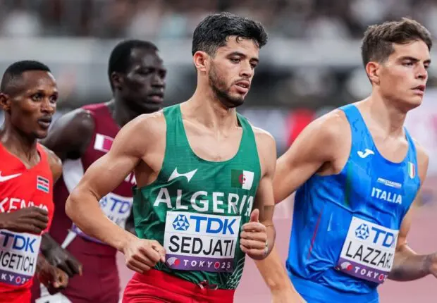 Mondiaux athlétisme Tokyo 2025 : Sedjati se qualifie pour la finale du 800 mètres