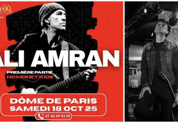 Ali Amran, le roi du pop-rock kabyle en concert exceptionnel au Dôme de Paris