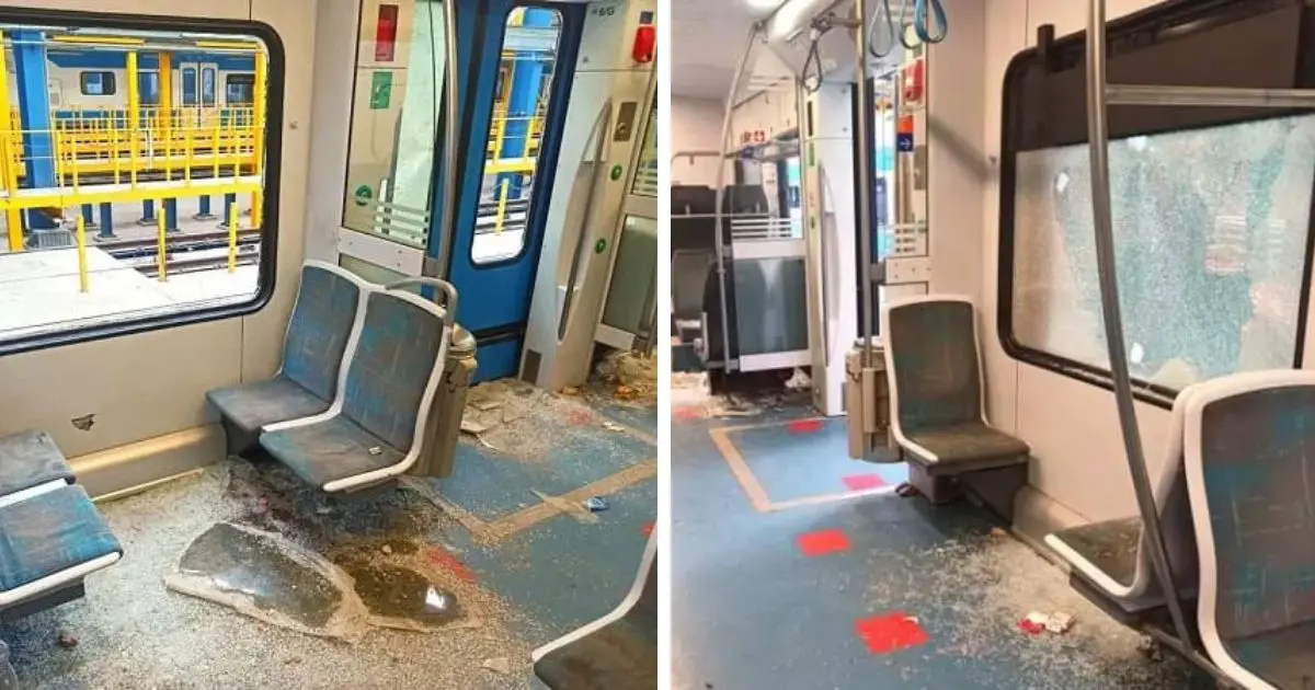Actes de vandalisme sur les trains SNTF