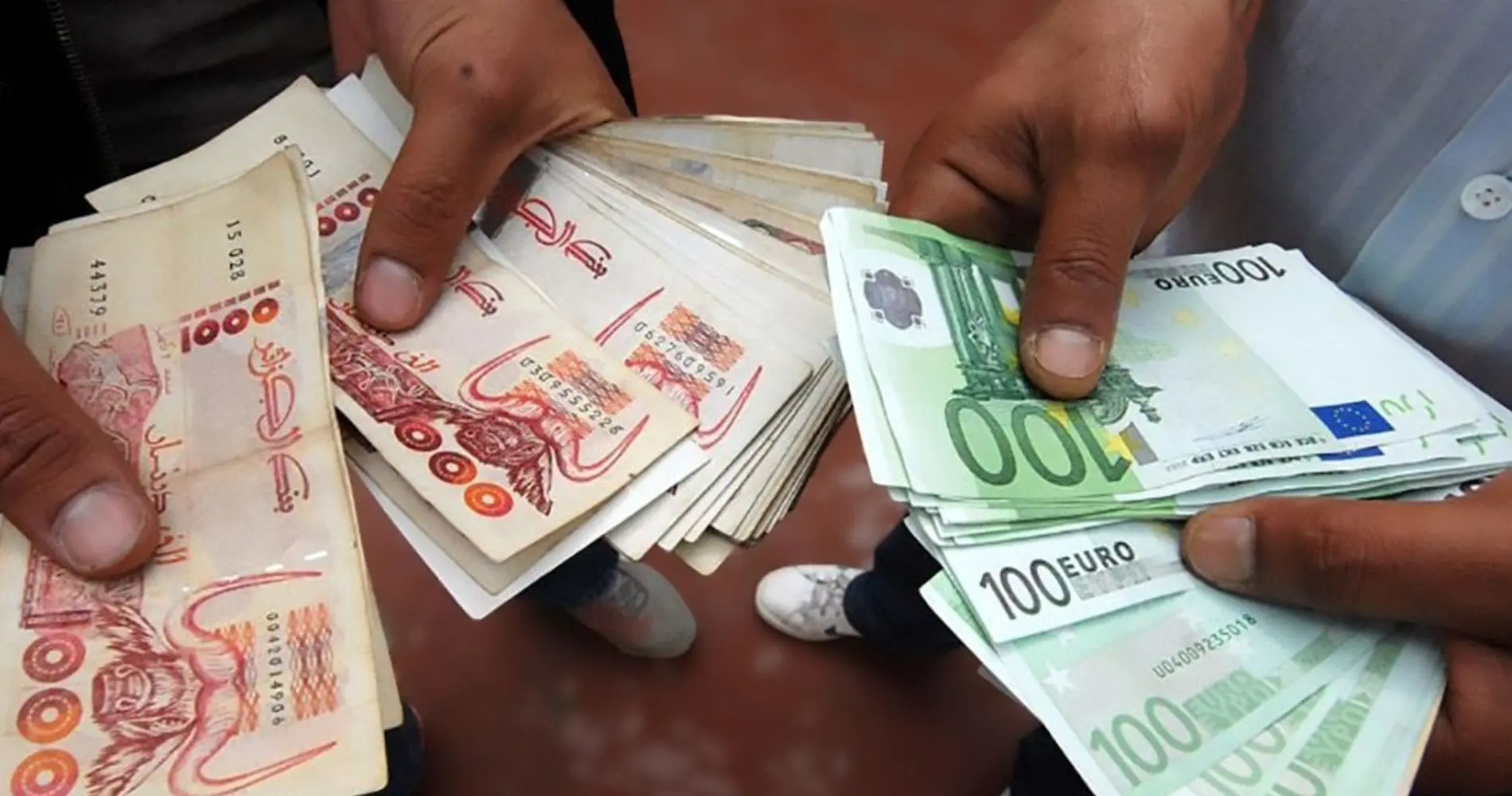 Taux de change en Algérie : nouvelle envolée de l’euro sur le marché informel ce 14/12
