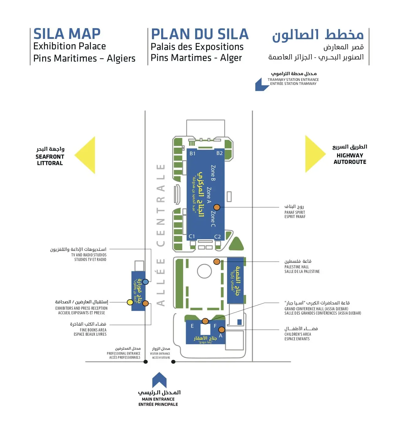 Plan du SILA