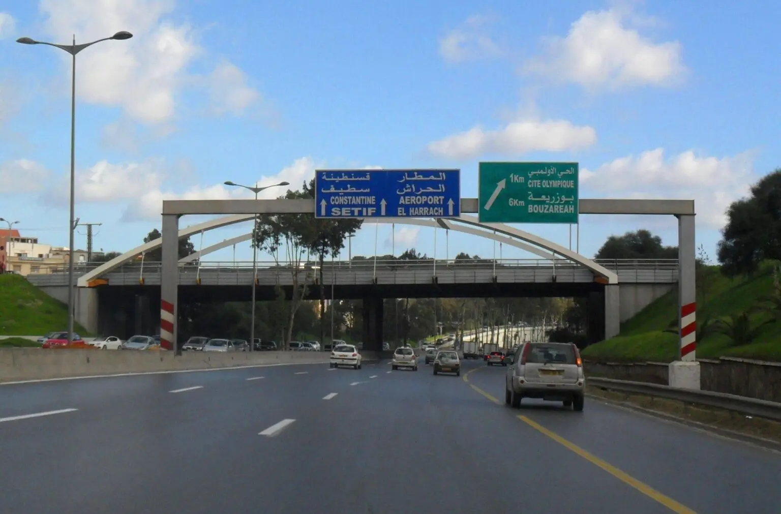 Fermeture d’un tronçon de la rocade sud d’Alger Zéralda – Dar El Beida