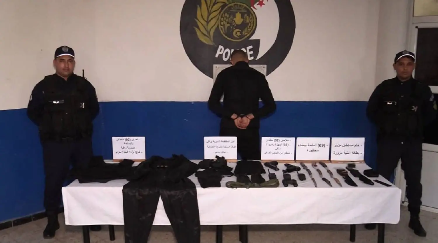 Il usurpait un corps constitué, un individu arrêté à Alger : voilà ce que la police a trouvé !