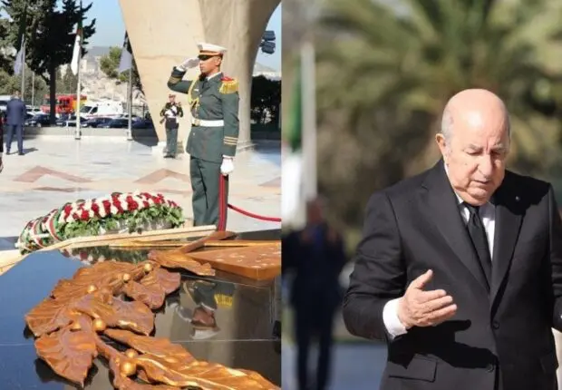 71e anniversaire du déclenchement de la Révolution : Tebboune se recueille à la mémoire des martyrs