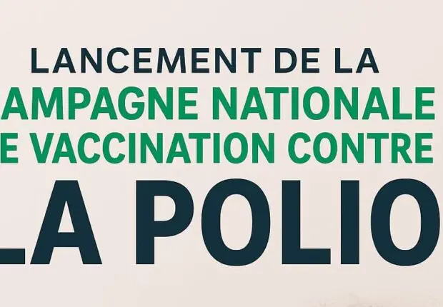 Face à une maladie incurable, seul le vaccin protège : début de la campagne nationale contre la polio