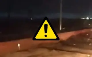 Un oued en débordement : cette route fermée entre Jijel et Sétif