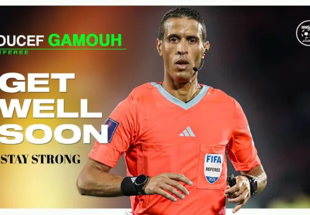 Gravement malade, l’arbitre international algĂ©rien Gamouh ratera la CAN -2025 au Maroc
