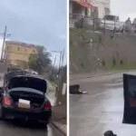 Les images terrifiantes du braquage d’une Mercedes suscitent un tollé en Algérie… la bande arrêtée