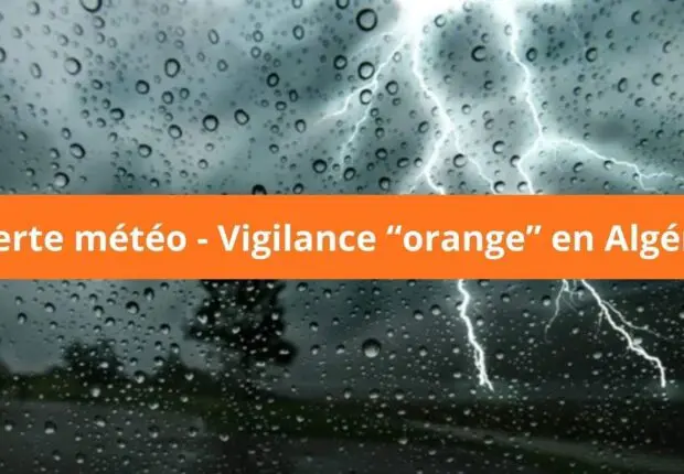 BMS en Algérie : fortes pluies prévues ce 23 décembre, quelles sont les wilayas en vigilance orange ?