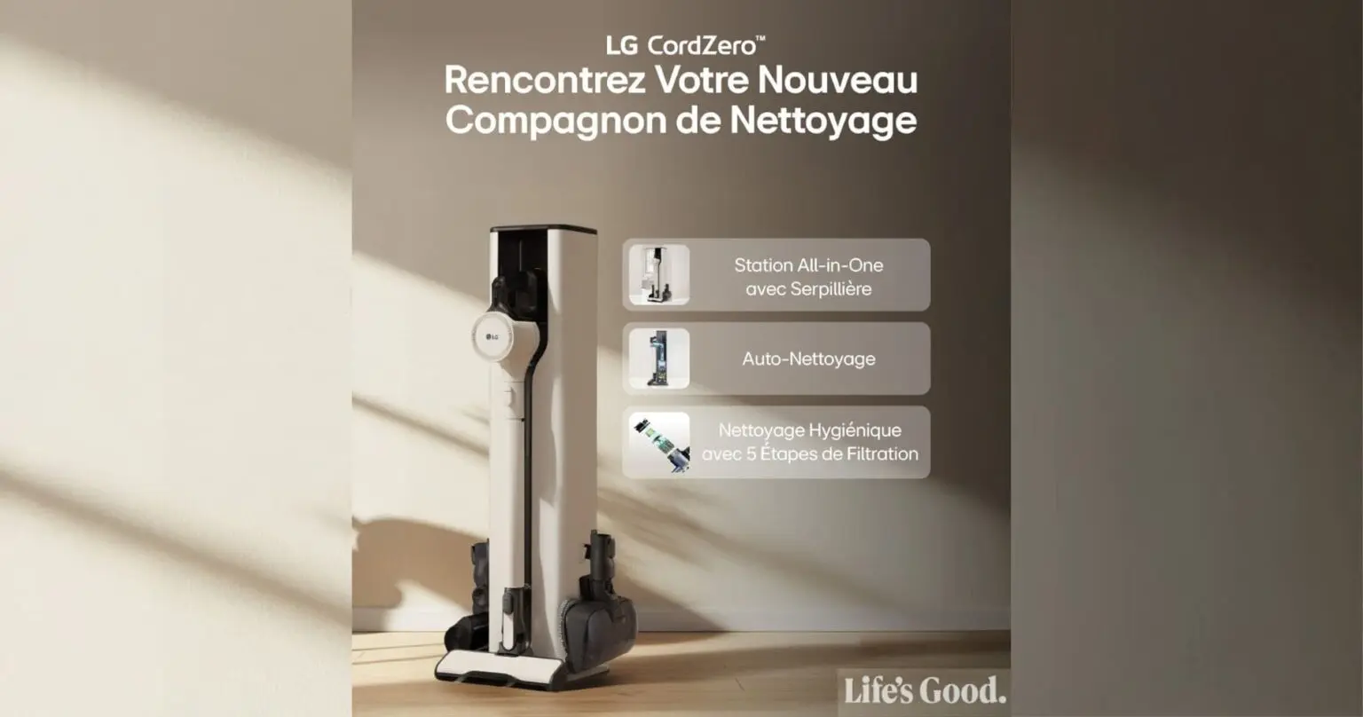 LG CordZero™ : la gamme d’aspirateurs sans fil désormais disponible en Algérie