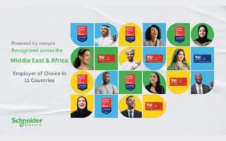 Schneider Electric sacrée « Employeur de choix » dans 11 marchés clés du Moyen-Orient et de l’Afrique