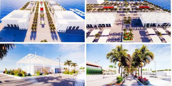 Passerelle vitrée sur les vestiges à la place des Martyrs et nouveau visage du front de mer d’Alger [IMAGES]