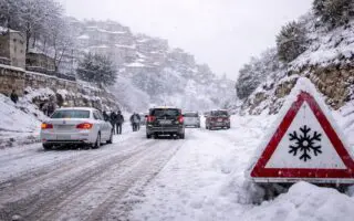 Chutes de neige : circulation interrompue sur plusieurs routes nationales ce 31 décembre