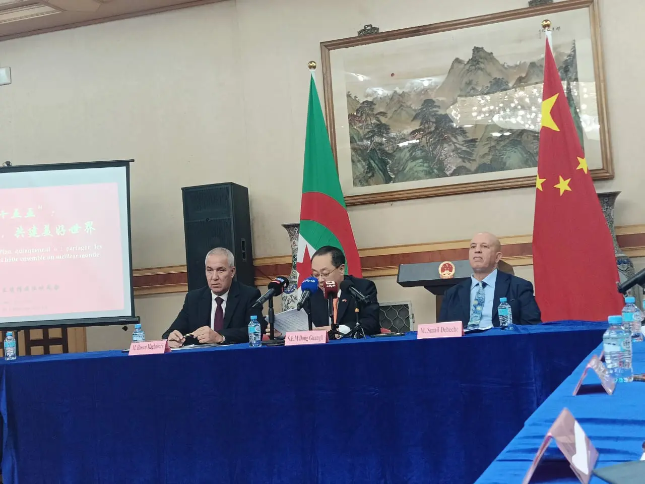 Son Excellence l’ambassadeur de Chine en Algérie, Guangli Dong. Alger, le 03 décembre 2025