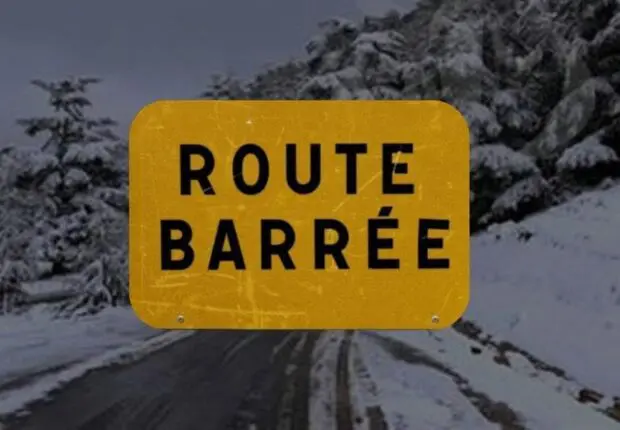 Neige en Algérie : fermeture des routes dans ces wilayas