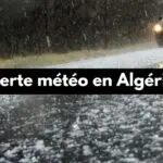 BMS en Algérie : fortes pluies annoncées dans plusieurs wilayas ce samedi 20 décembre 