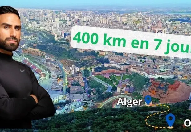 « À pied, sans eau ni argent » : le pari fou de YaniSport pour célébrer Oran