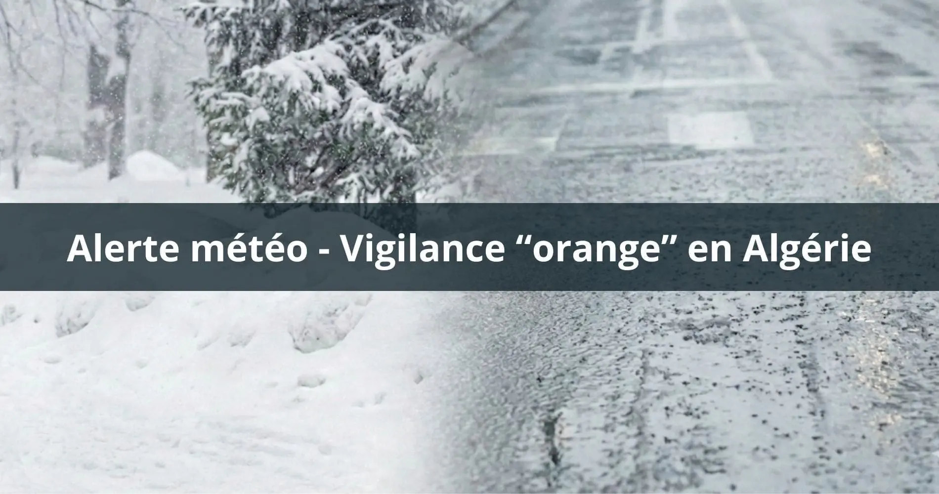 Fortes pluies et chutes de neige en Algérie ce 17 janvier, quelles sont les wilayas concernées ?