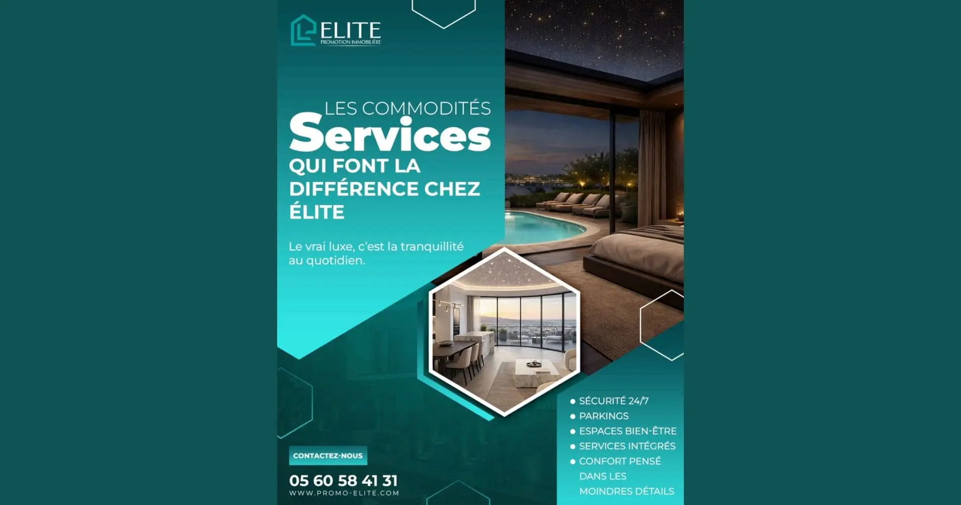 Les commodités et services exclusifs qui font (vraiment) la différence chez Elite Promotion Immobilière