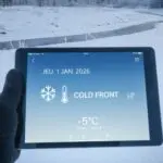 Météo Algérie – Jeudi 1ᵉʳ janvier 2026 : l’année débute sous une vague de froid persistante