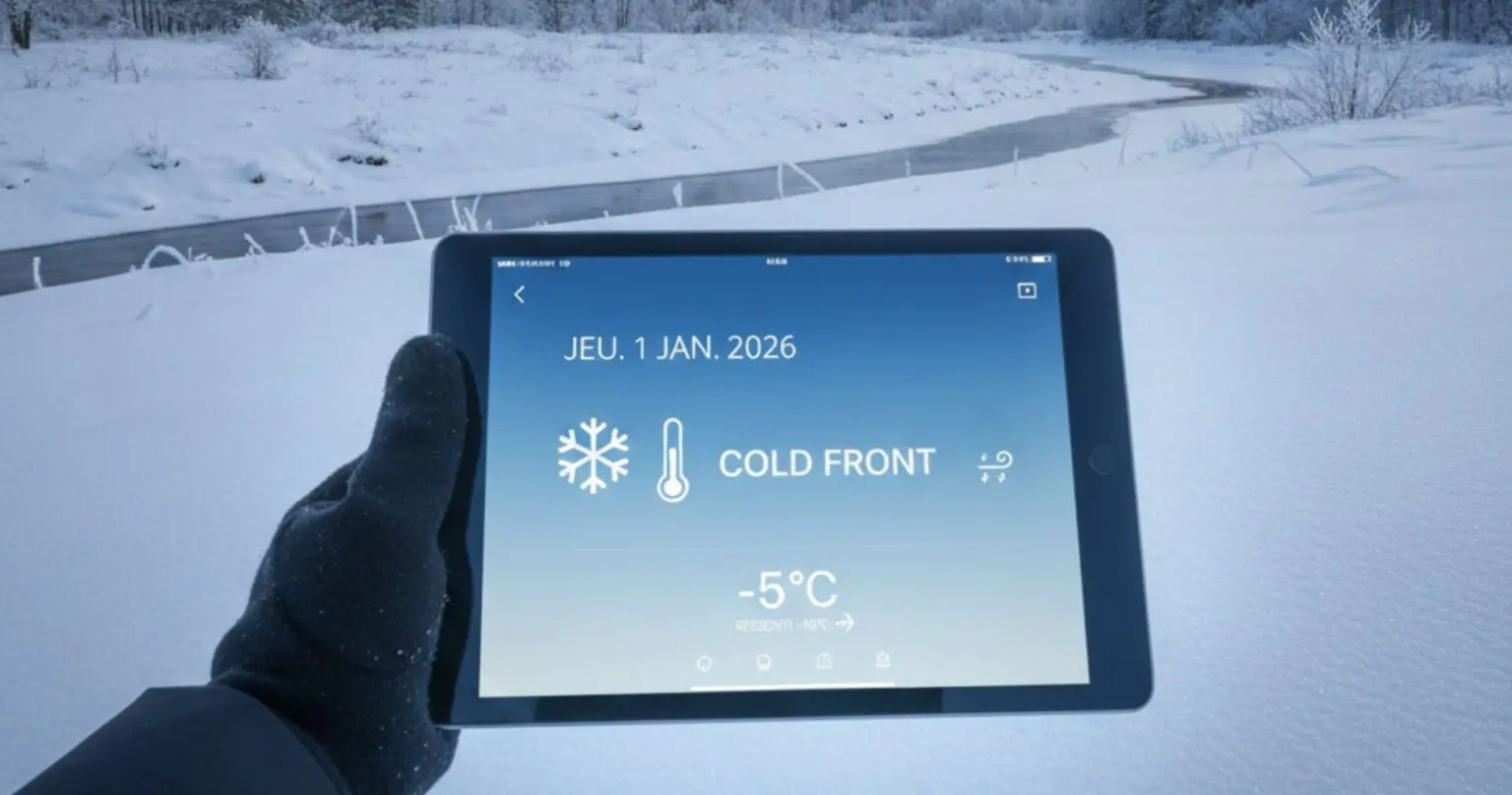 Météo Algérie – Jeudi 1ᵉʳ janvier 2026 : l’année débute sous une vague de froid persistante