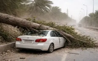 Alerte de rafales à 120 km/h maintenue en Algérie : quelles instructions pour les automobilistes ?